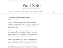 Tablet Screenshot of paulsalo.com